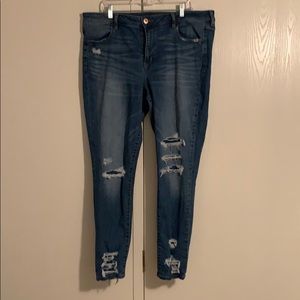 Destroyed Ladies Jeggings